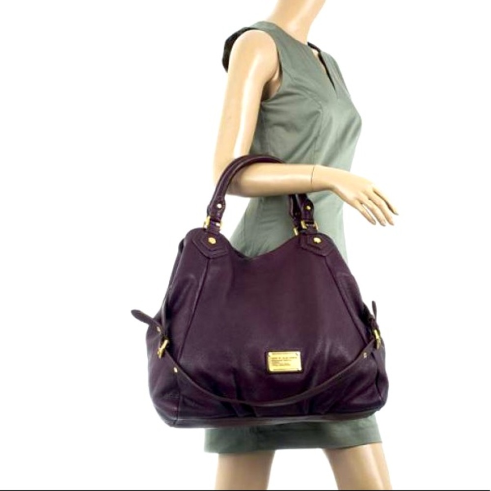 MARC BY MARC JACOBS 'Classic Q big burgundy bag.